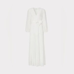 Milly White Nadie Maxi Dress